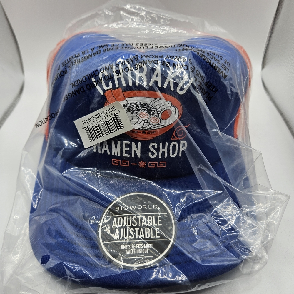 Bioworld Naruto Blue Ramen Shop Cap